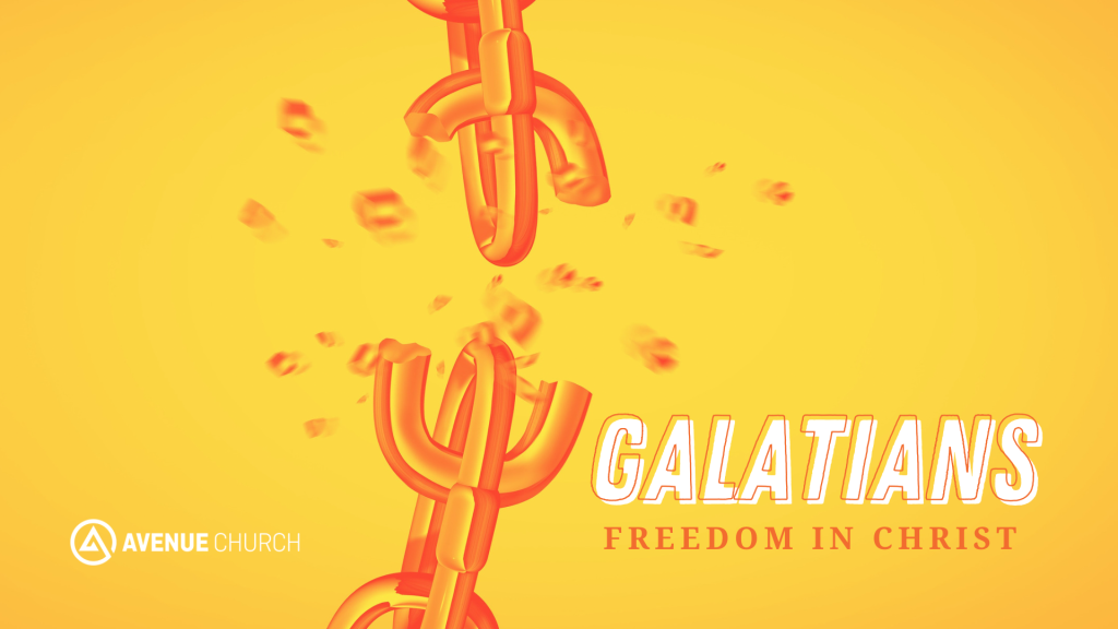 chain breaking apart, galatians, freedom in christ