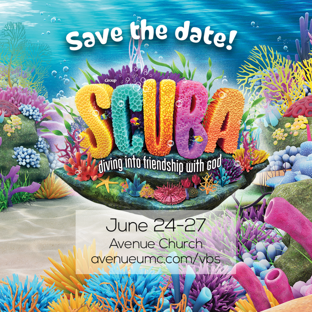 Vacation Bible School Save the Date 